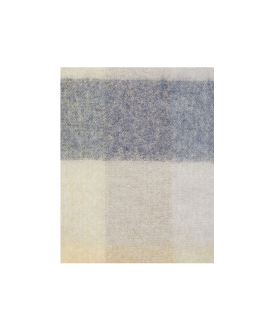 Acne Studios Bufanda Motivo Cuadros In Nude