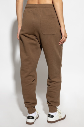 Ami Alexandre Mattiussi Drawstring Sweatpants In Brown