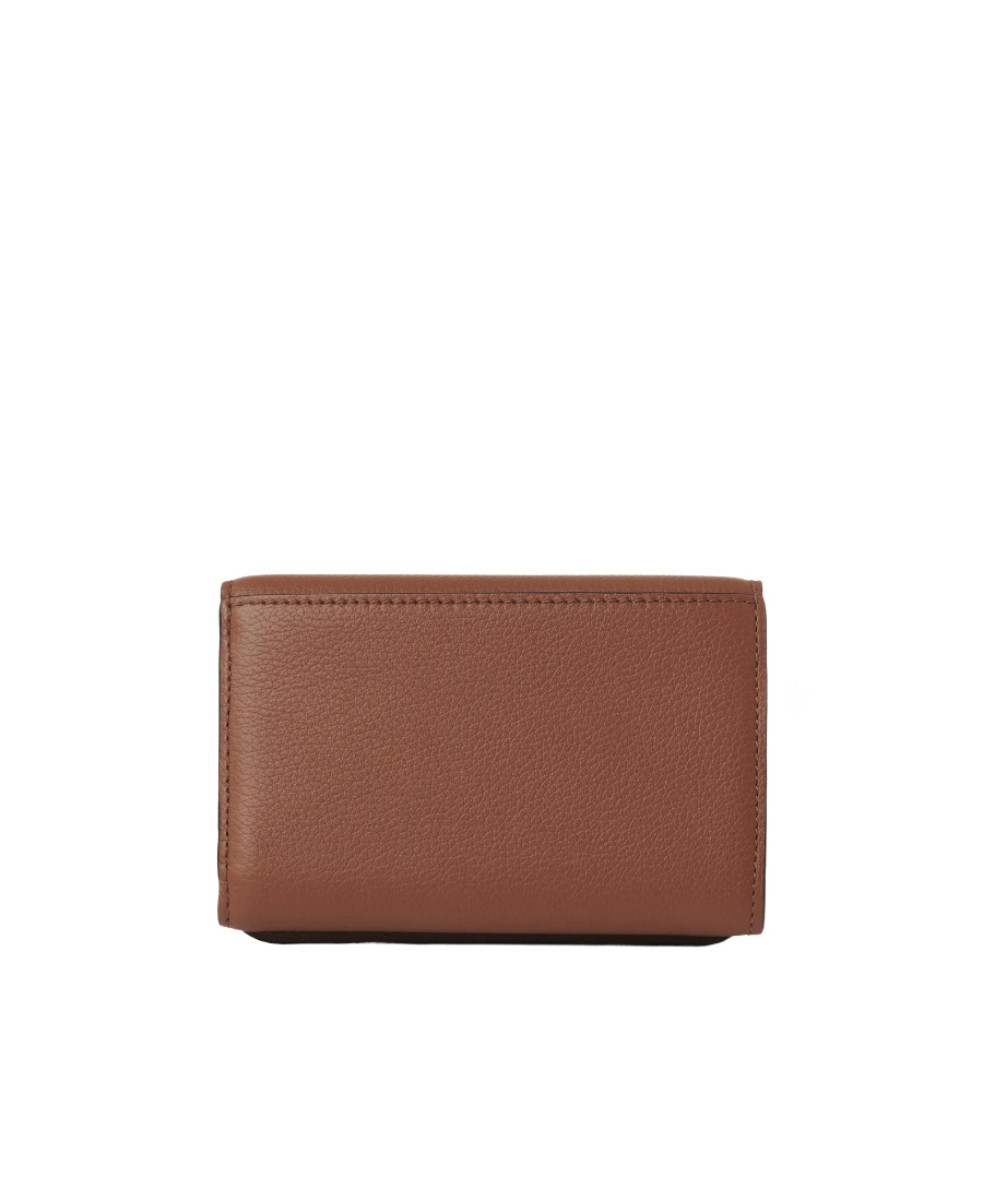 Chloé Marcie Medium Compact Wallet In Brown