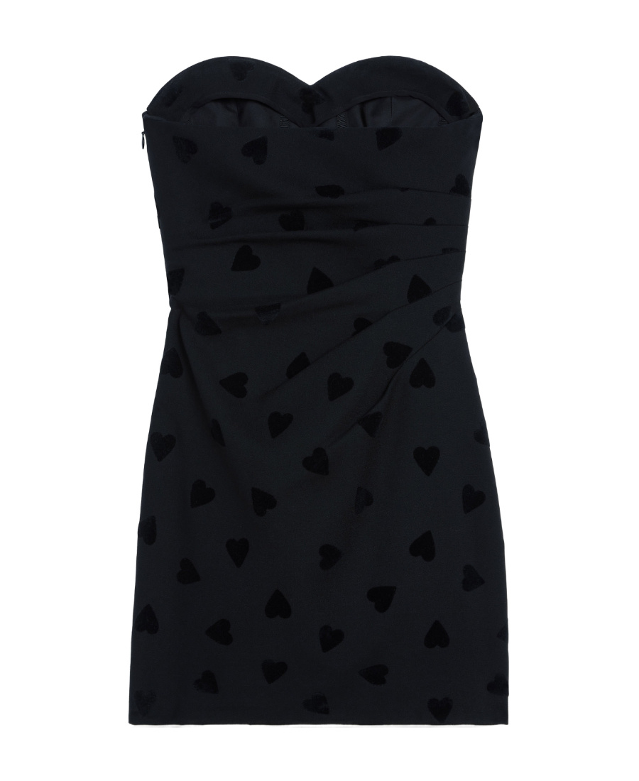 Celine Mini Tight Dress In Black