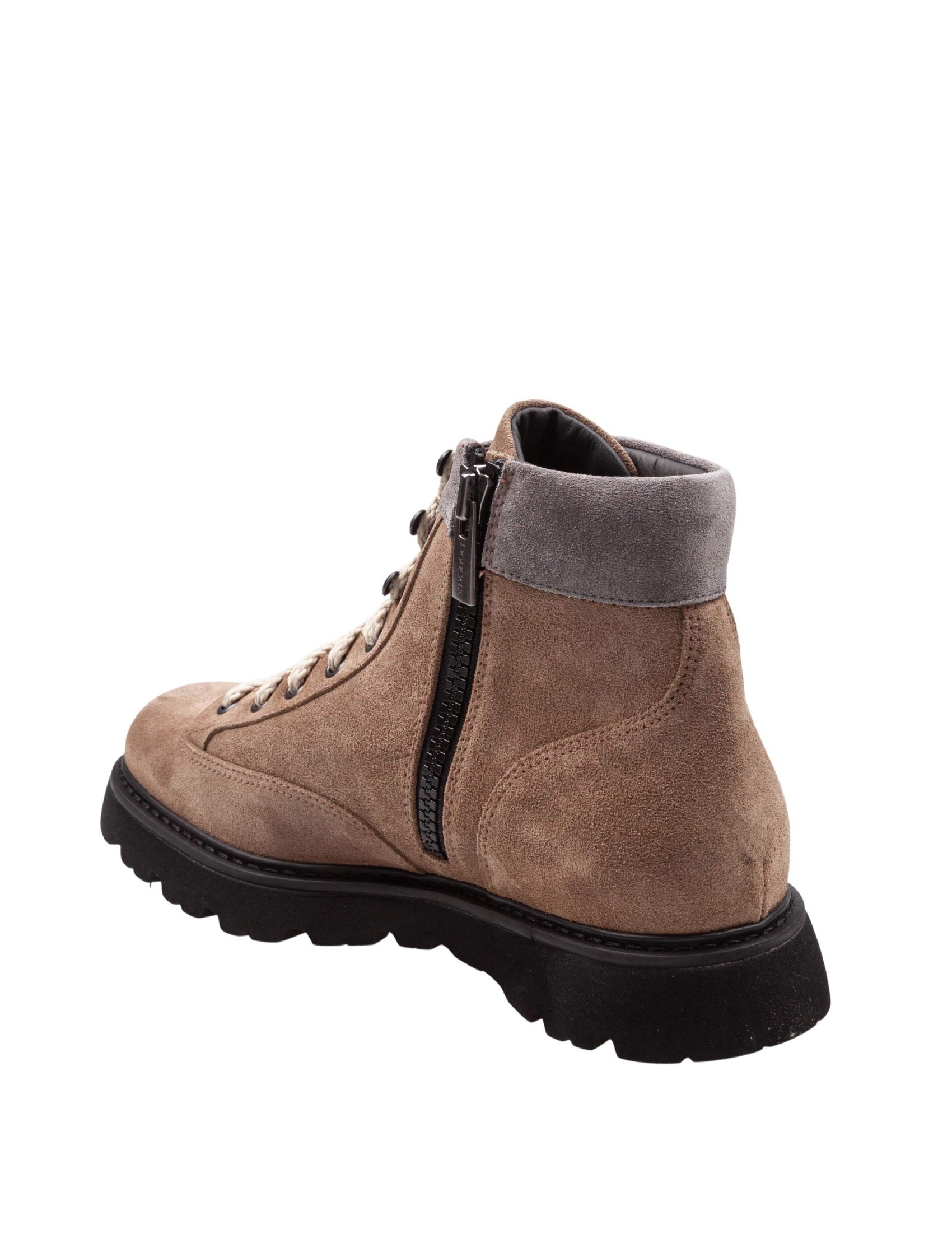 Doucal's Polacchino In Camoscio In Brown
