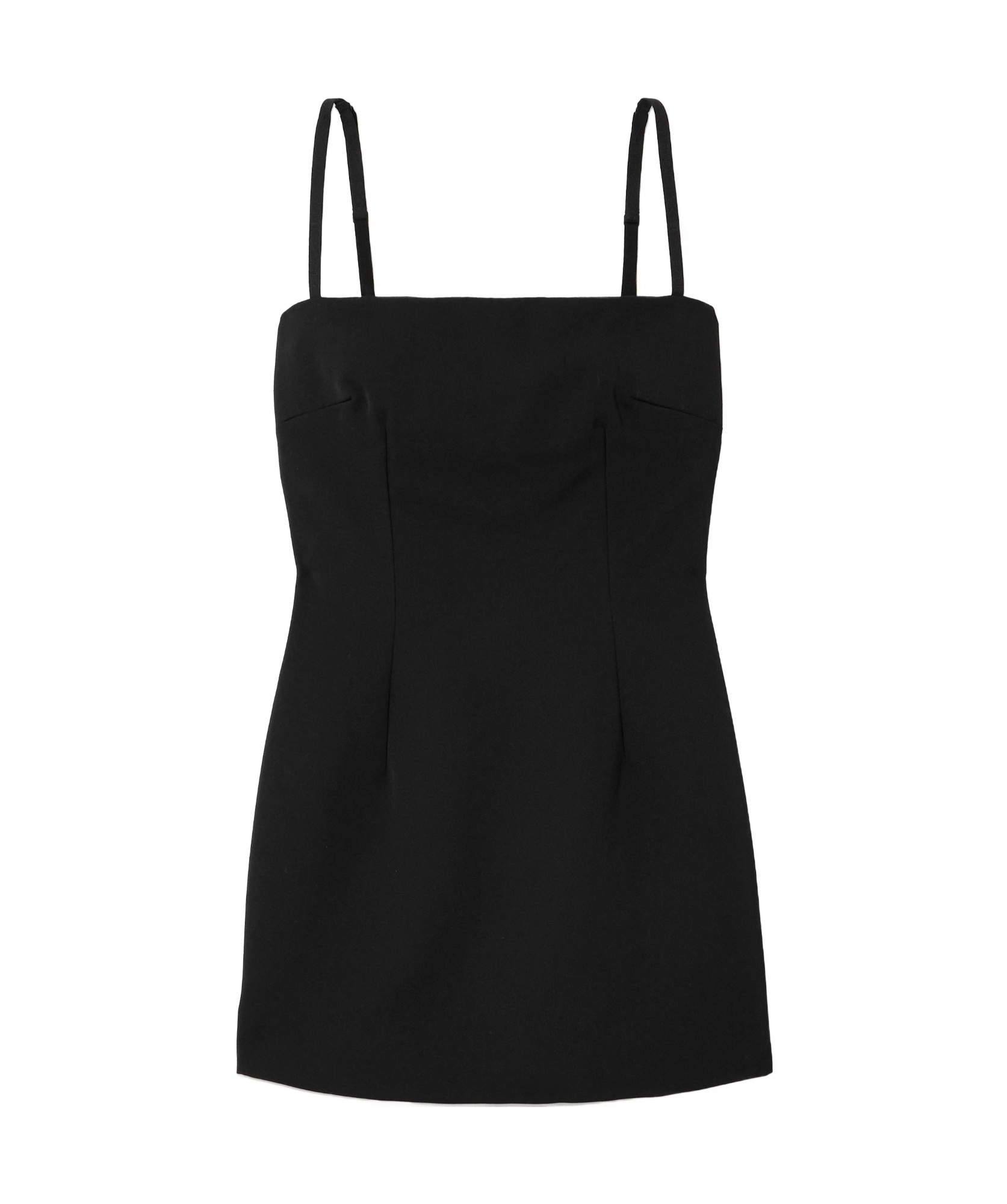 Dolce & Gabbana Sling Mini Dress In Black