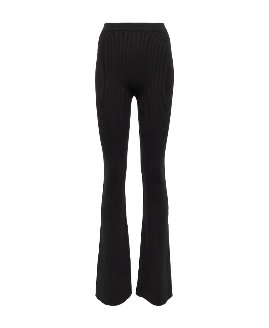 Rick Owens Logo Casual Pants In Black