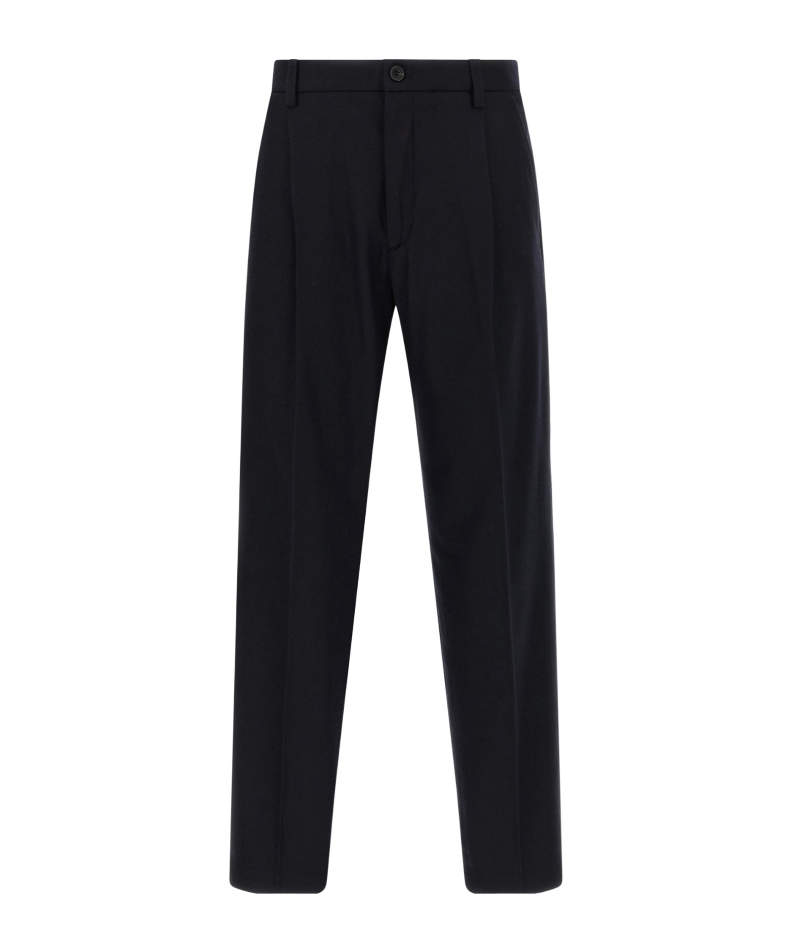 Department Five Gin Pintucks Trousers In Black