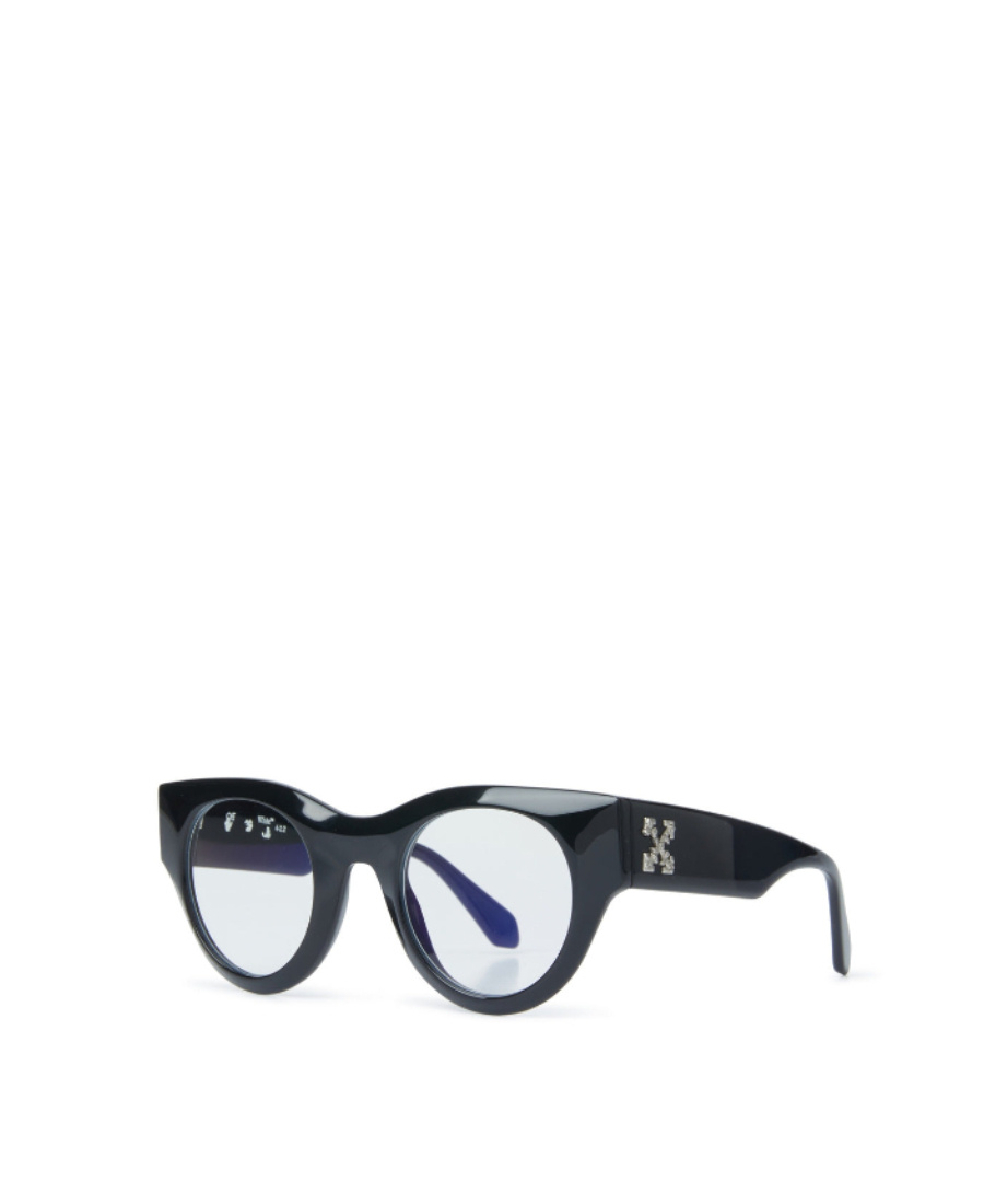 Off-white Round Frame Glasses In White