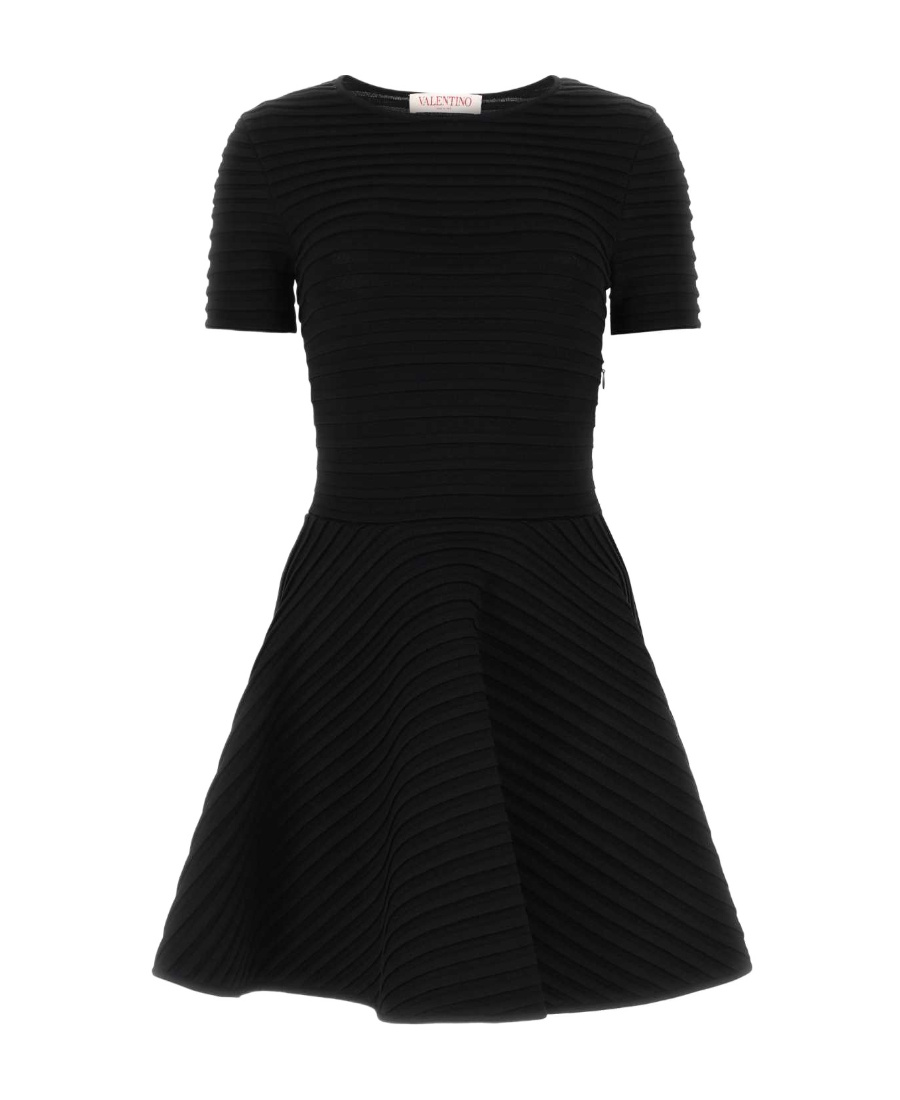 VALENTINO LOGO SHORT-SLEEVED DRESS