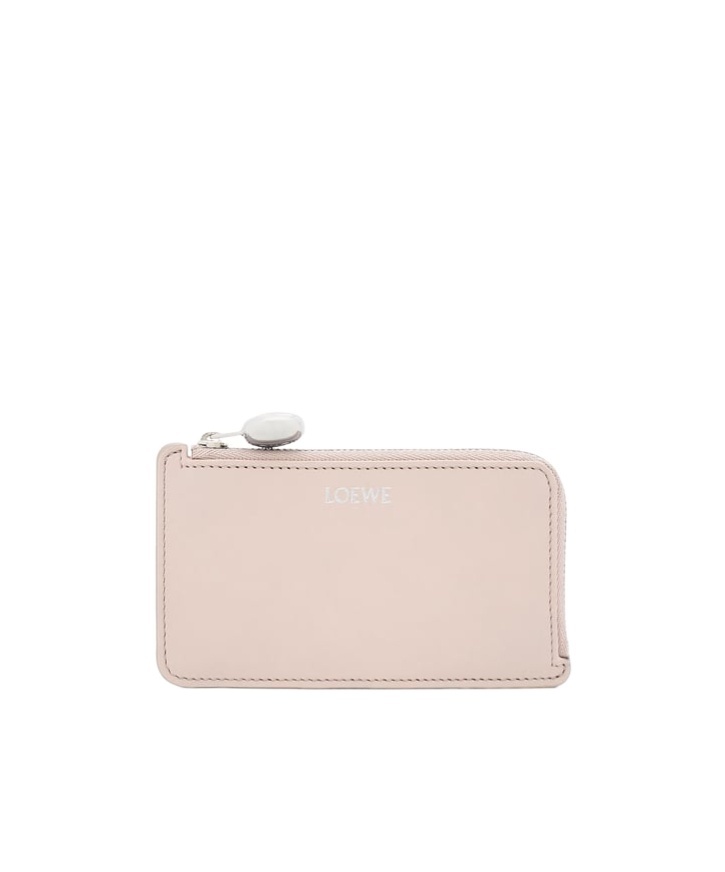 LOEWE PEBBLE COIN CARDHOLDER IN SHINY NAPPA CALFSKIN