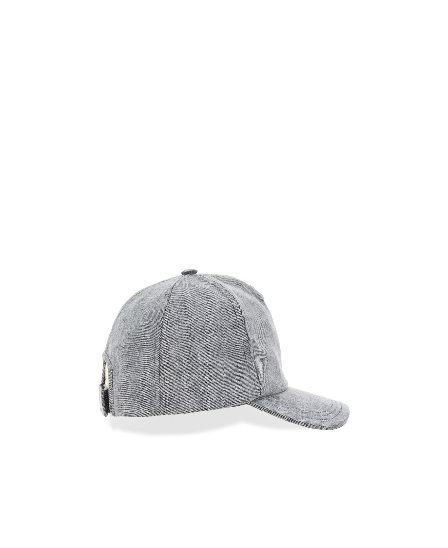 Isabel Marant Embroidered-logo Baseball Cap In Gray