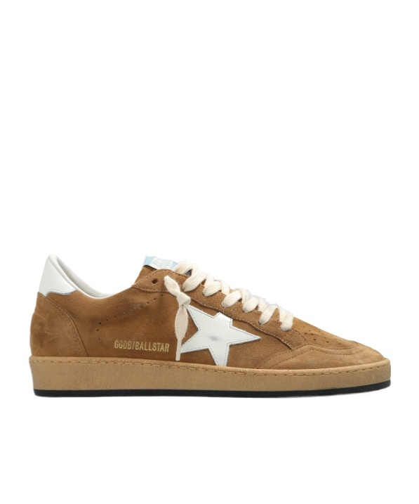 GOLDEN GOOSE BALL STAR STAR-PATCH SUEDE SNEAKERS