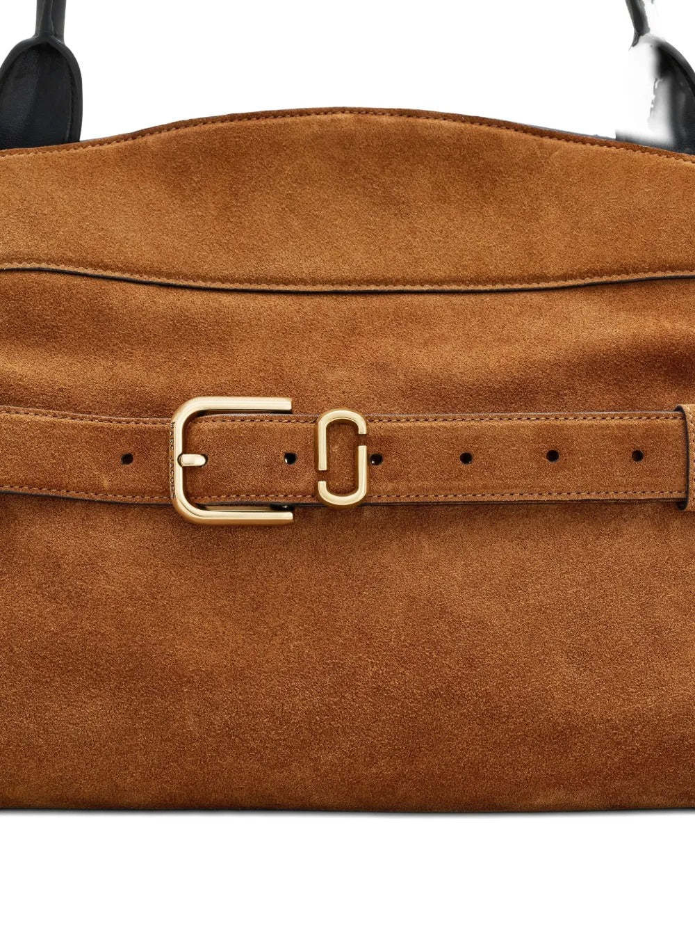 Marc Jacobs The Suede Dakota Satchel In Brown