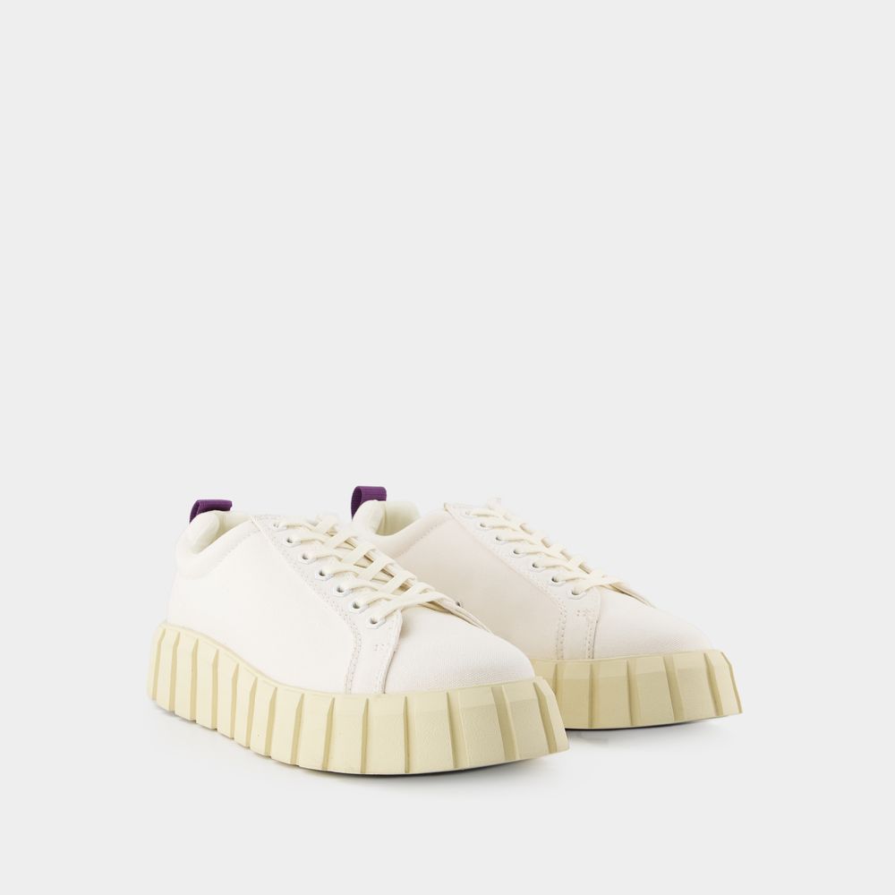 Eytys White Odessa Sneakers In Nude