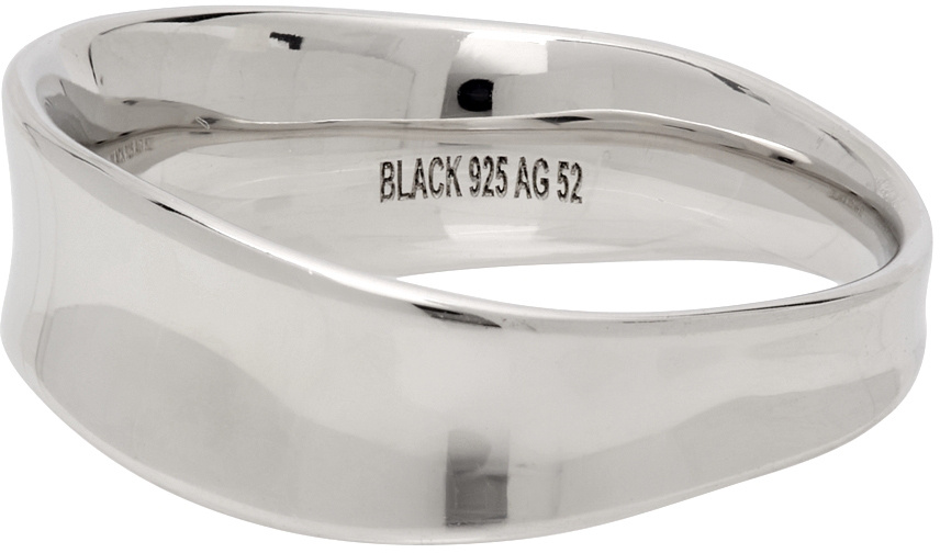 Maria Black Noon Ring In Gray