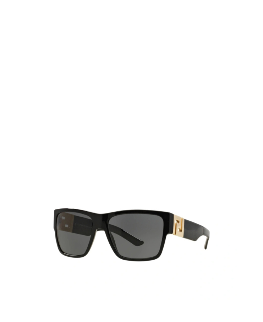 Versace Square-frame Sunglasses In Black