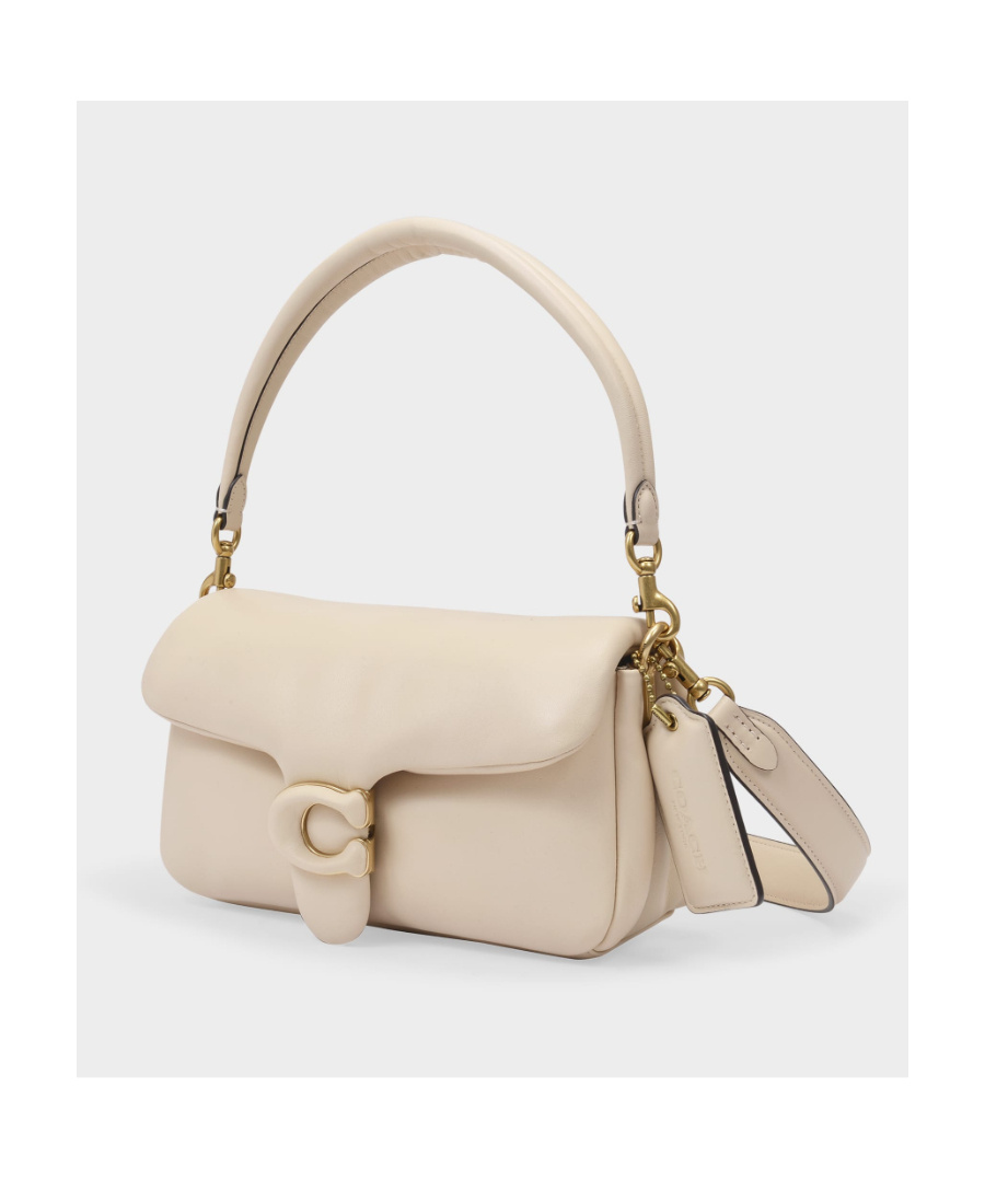 Coach Tabby Pillow Satchel Bag In Nude