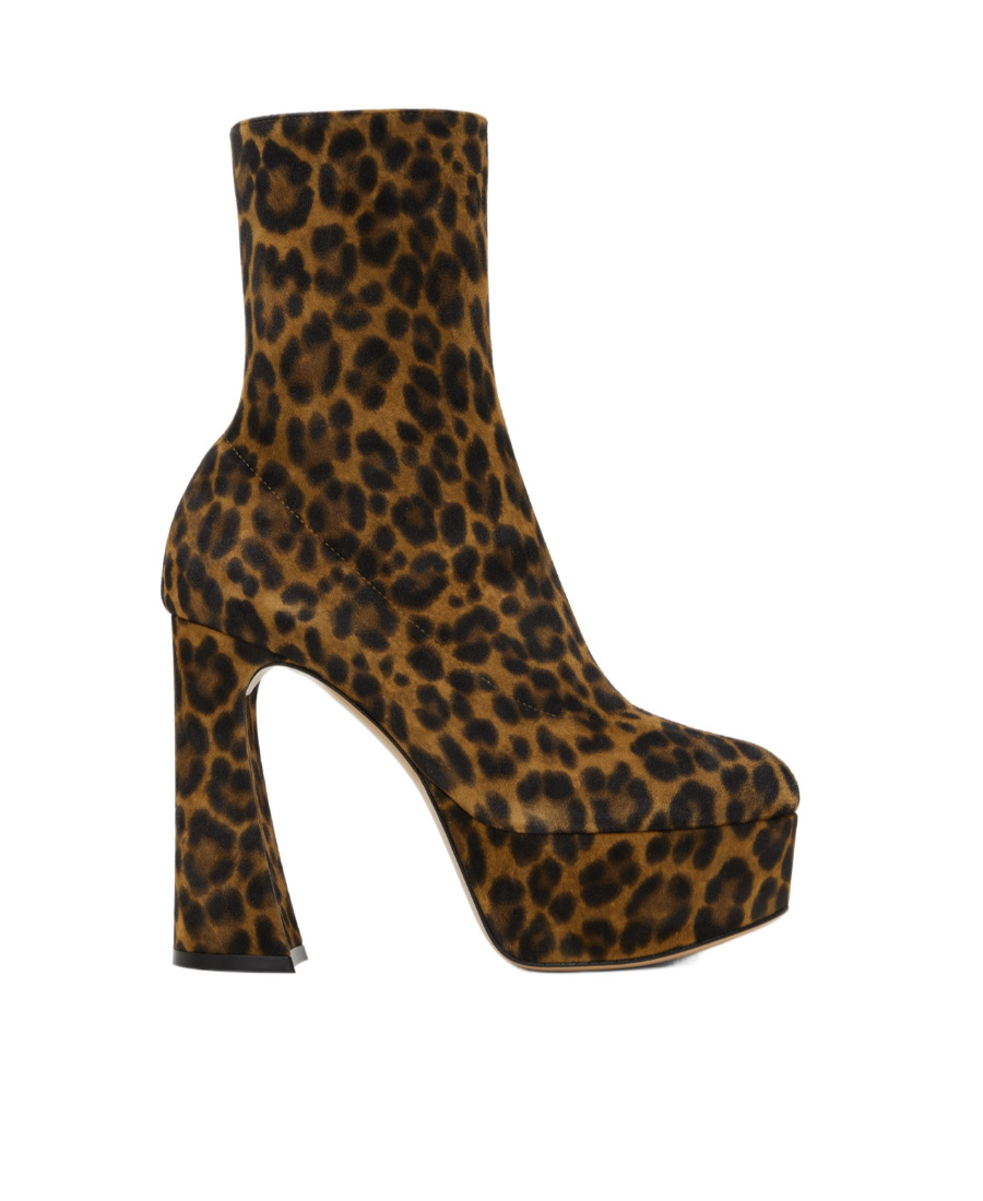 Gianvito Rossi Brown Holly Boots In Black