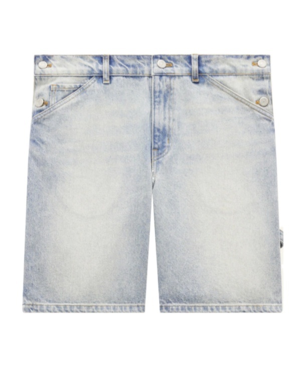 Courrèges Sailor Bermuda Shorts In White