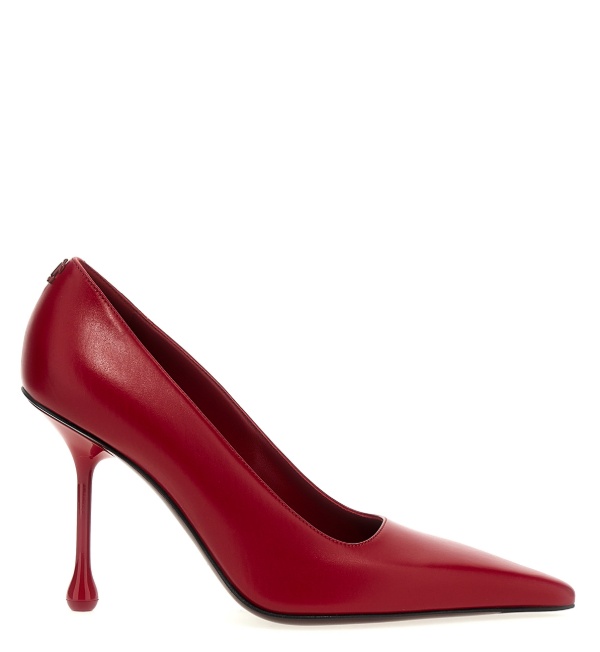 Jimmy Choo Red Pointed Toe Pumps In Red
