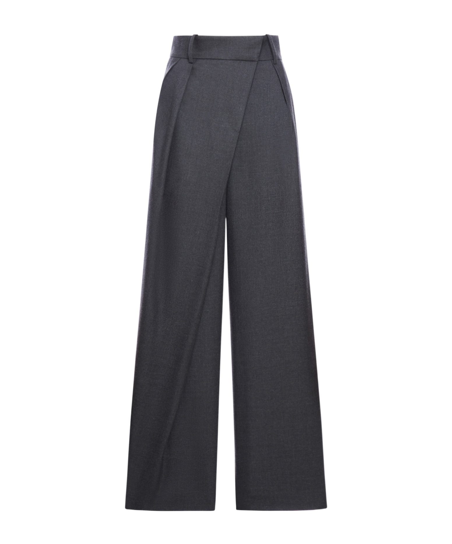 Loewe Asymmetrical Design Casual Pants In Black
