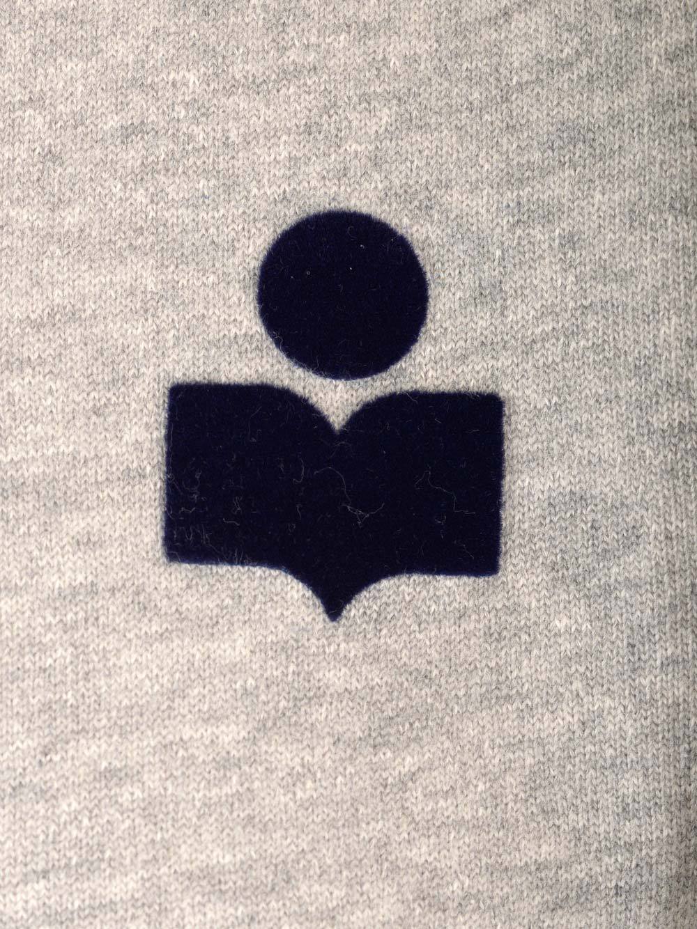 Shop Isabel Marant Étoile Milla Logo-embellished Sweatshirt In White