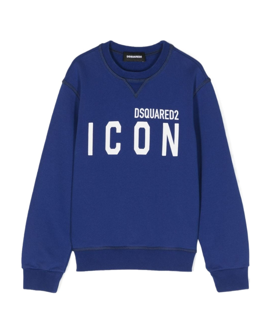 DSQUARED2 LOGO PRINTED SWEATER