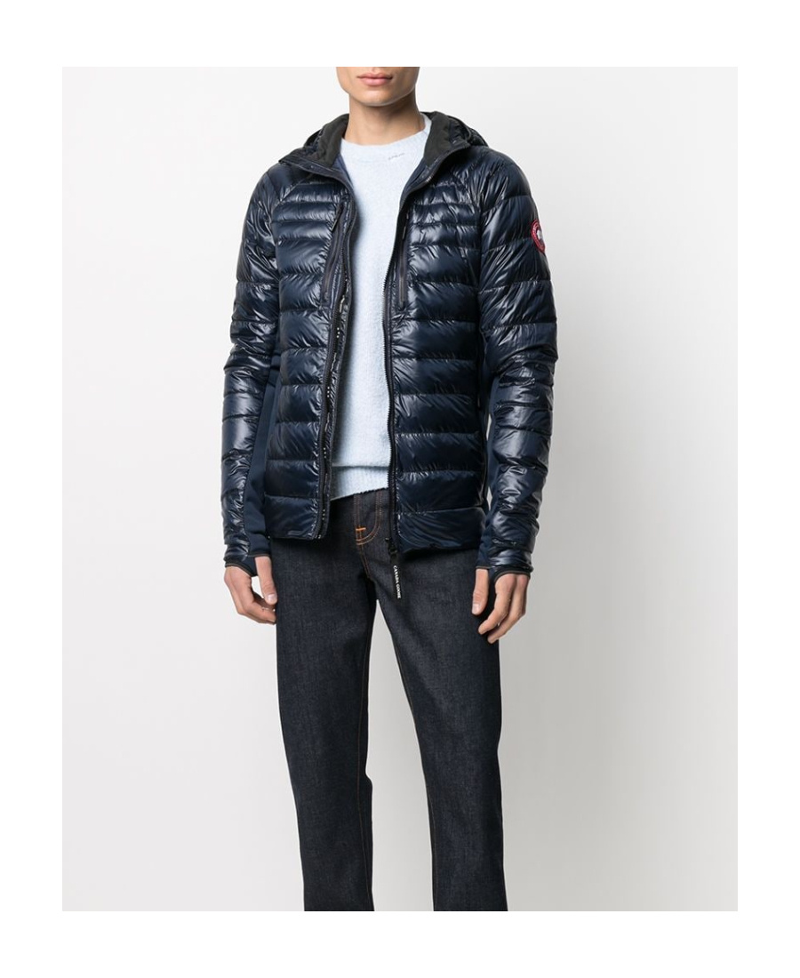 Canada Goose Hybridge Base Padded Jacket In Black