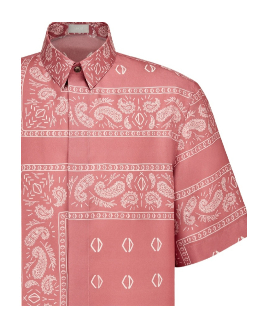 Dior Short-sleeved Shirt With Bandana Motif