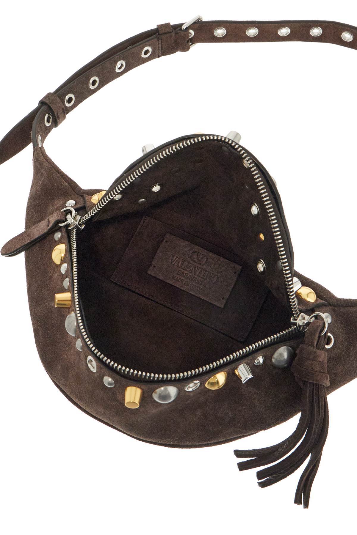 Valentino Nellcote Belt Bag In Brown