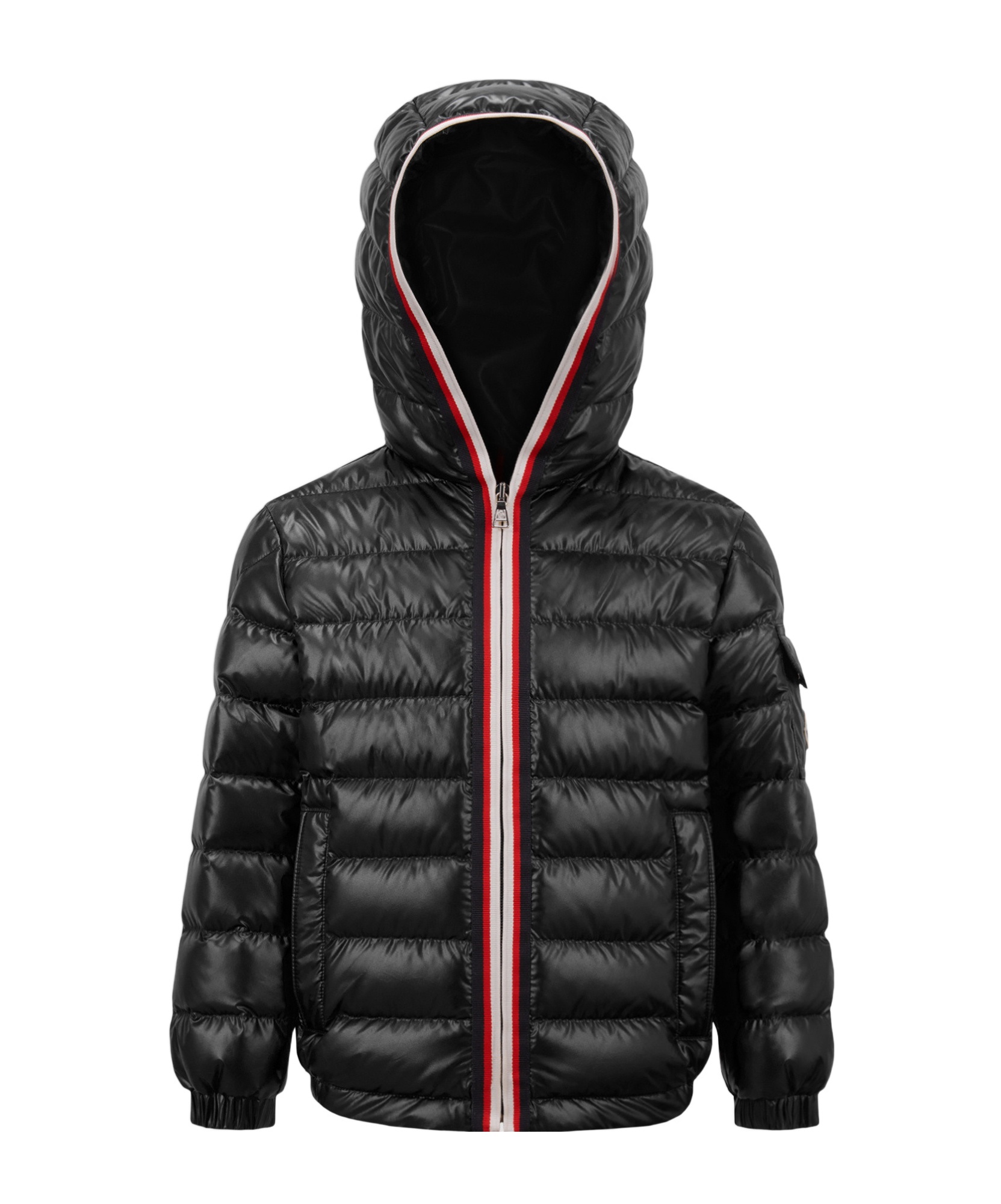 Moncler Klaas Hooded Down Jacket In Black