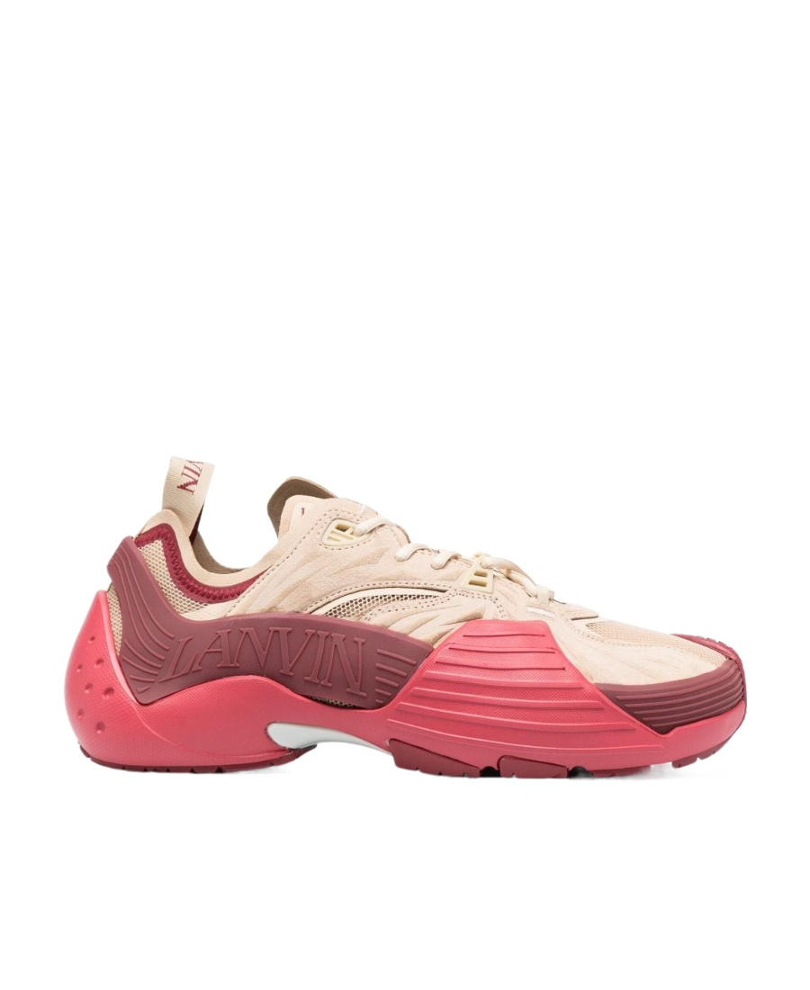 Lanvin Flash-x Low-top Sneakers In Red