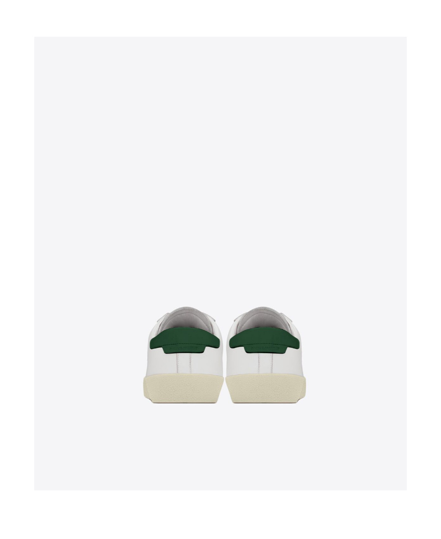 Shop Saint Laurent Signa Low-top Sneakers In White