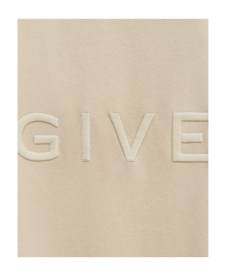 Givenchy Logo Sweatpants In Nude