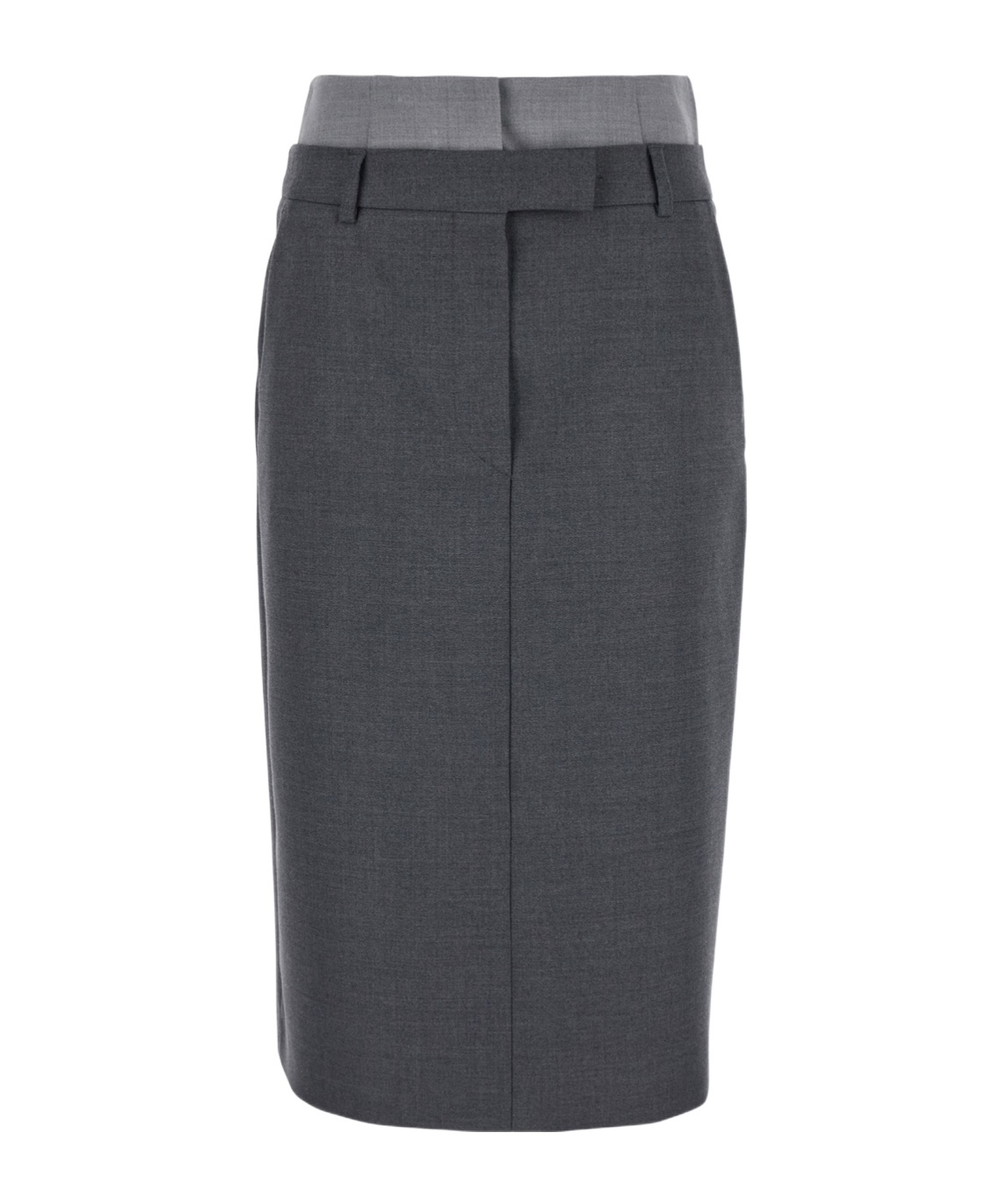 Sportmax Belt-loop Skirt In Black