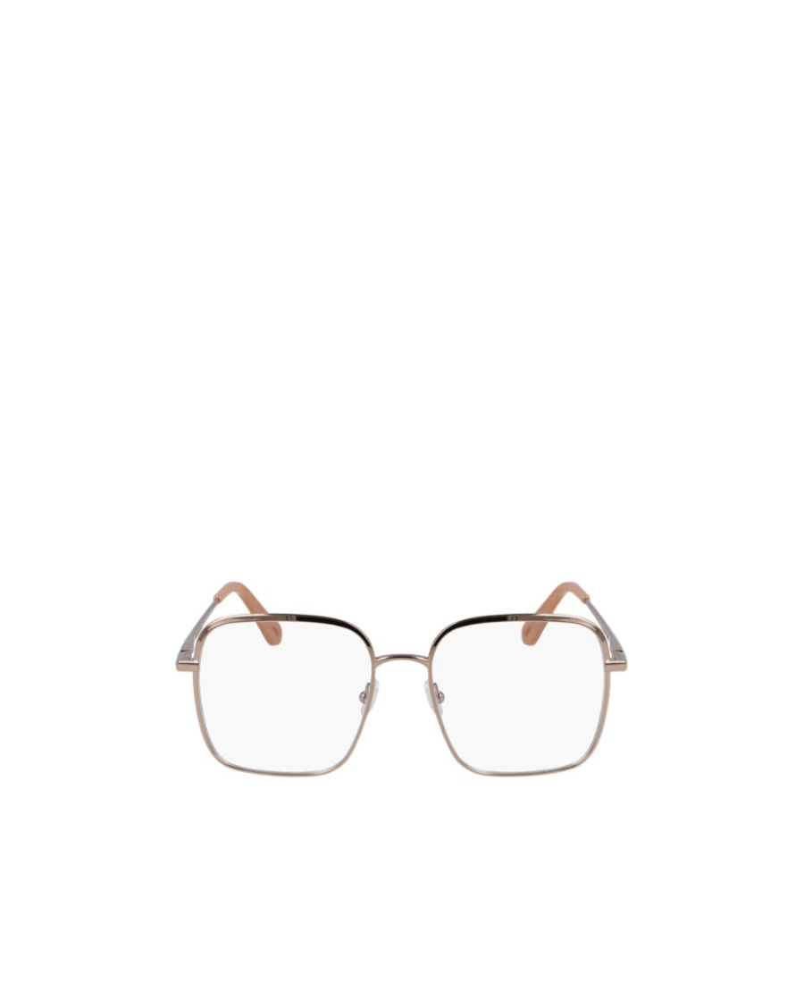 CHLOÉ RECTANGULAR FRAME LOGO FLAT MIRROR