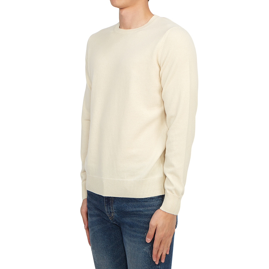 Drumohr Long-sleeved Sweater In White