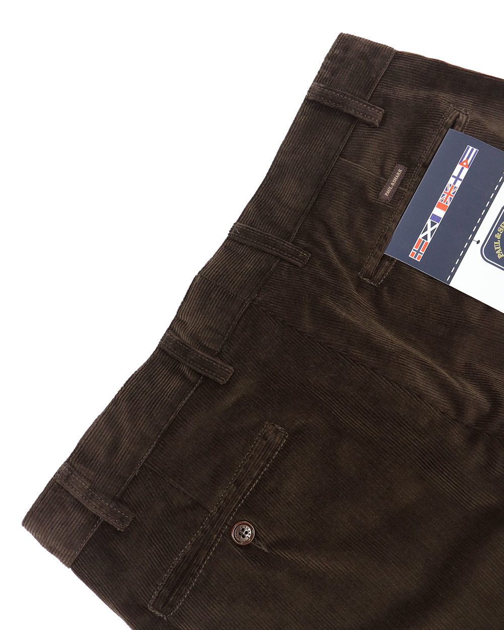 Shop Paul & Shark Casual Pants With Logo Affixed In Black