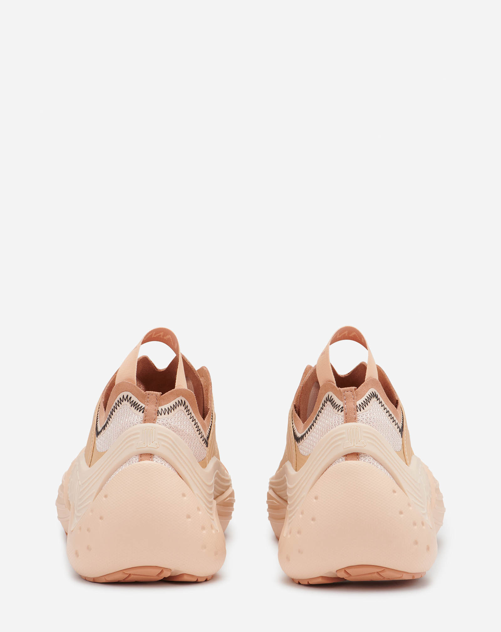 Lanvin Flash-x Low-top Sneakers In Nude