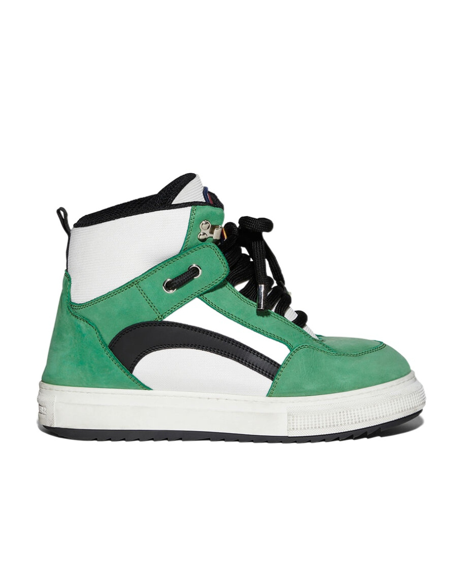 Dsquared2 Panelled High-top Sneakers In White