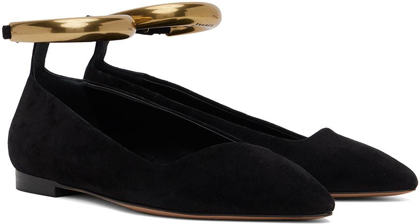 Isabel Marant Leanor Ballet Flats In Black