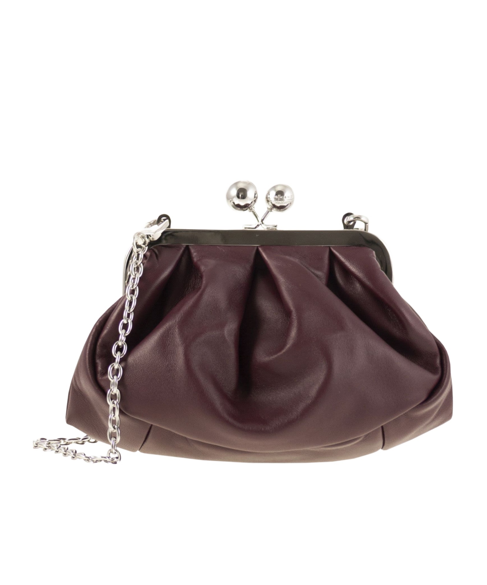 Weekend Max Mara Chain Shoulder Bag In Brown