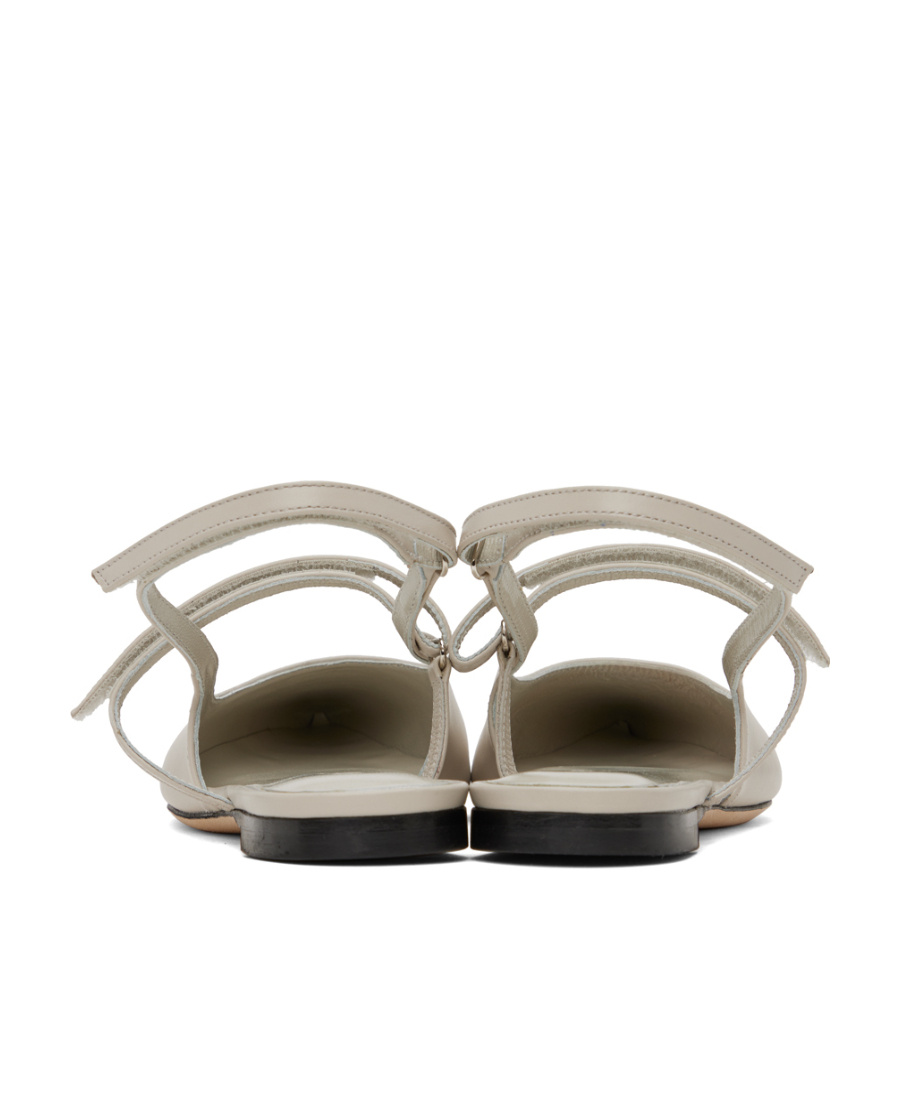 By Far Magic Straps With Ballet Shoes In Nude