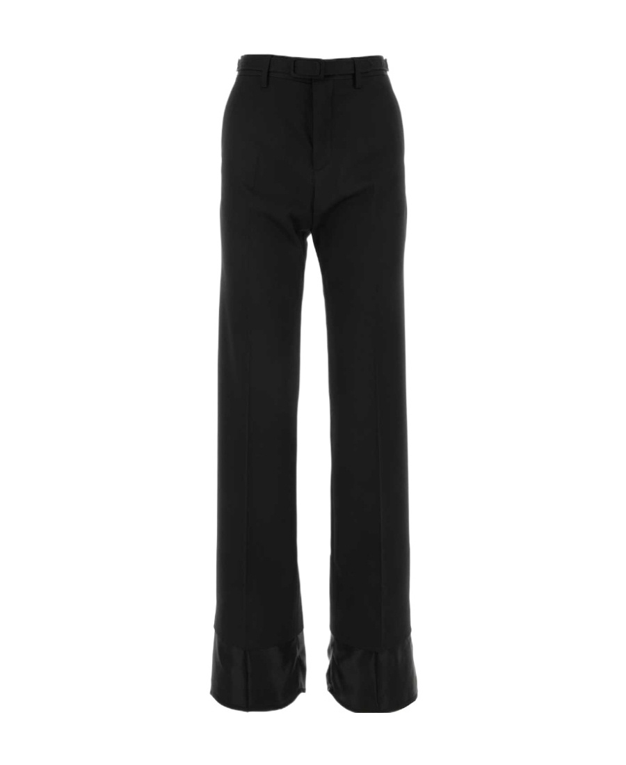 MM6 MAISON MARGIELA HIGH-WAISTED FLARED TROUSERS