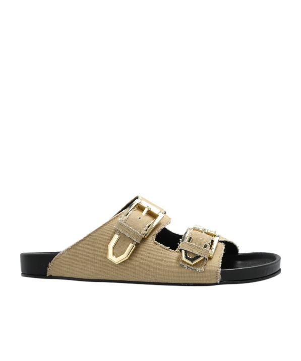 Iro Open-toed Slippers In Green
