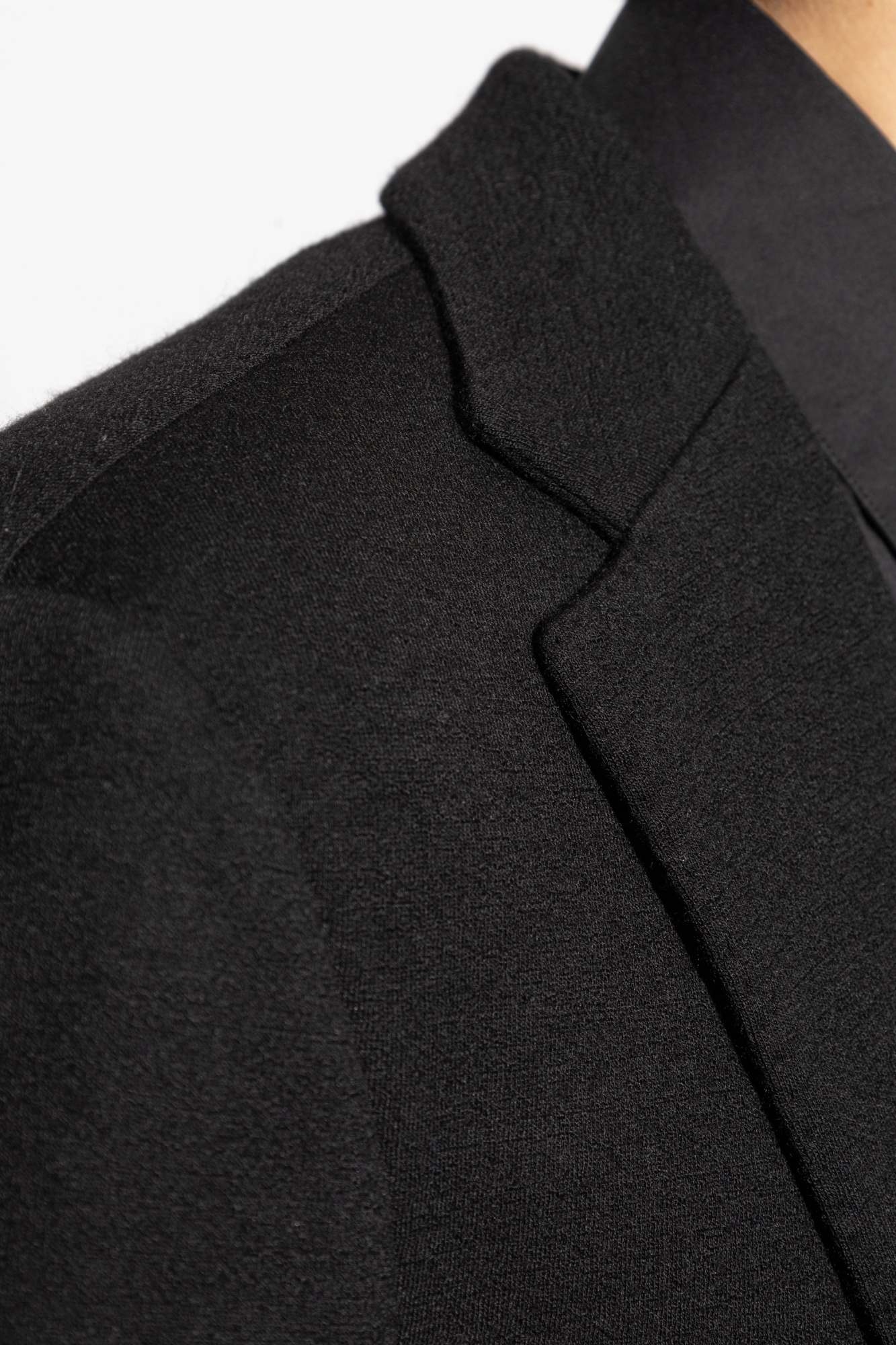Officine Generale Officine Générale Tailored Blazer Jacket In Black
