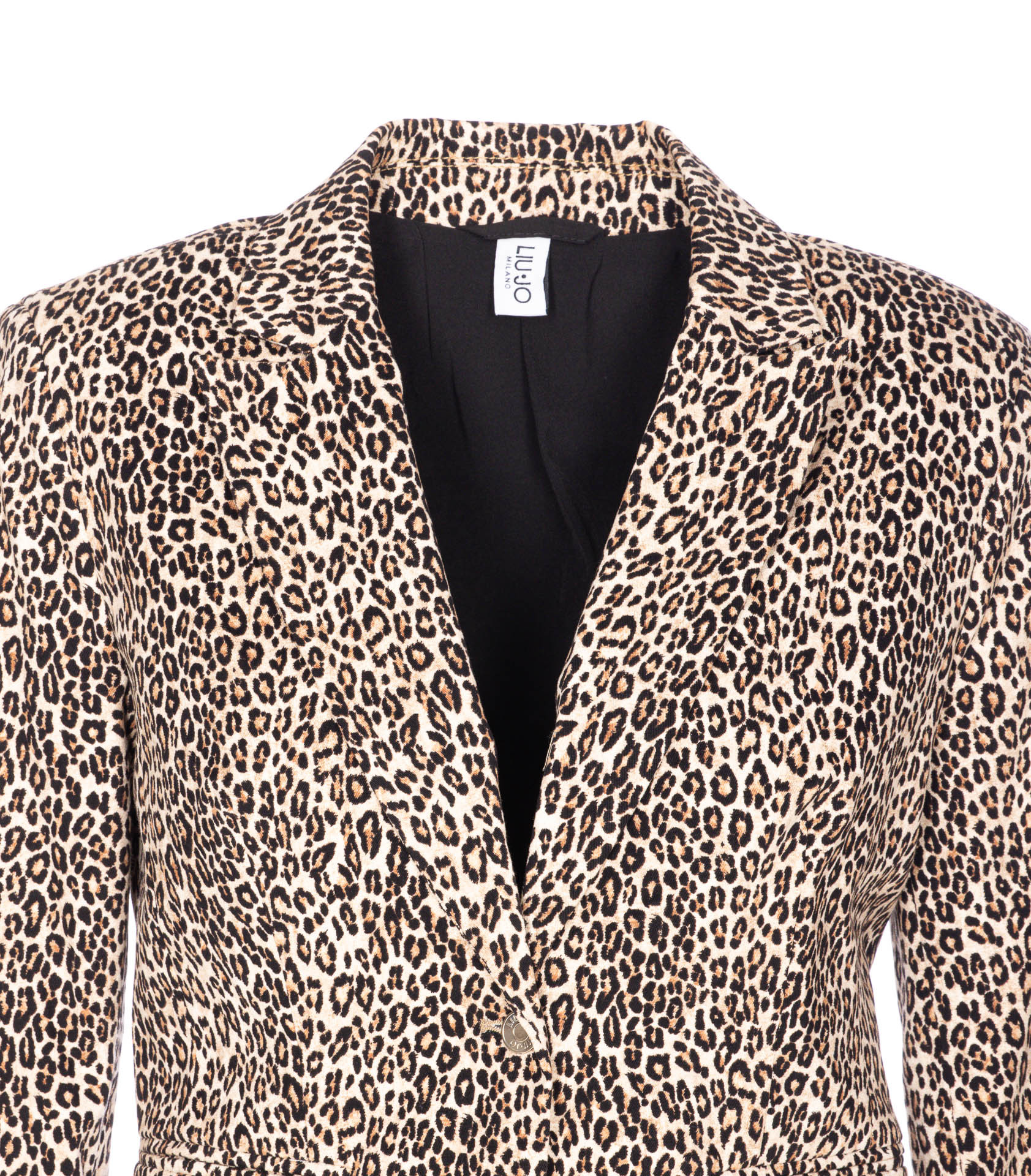 Liu •jo Leopard Print Blazer In Animal Print