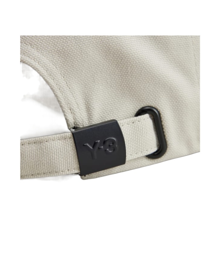Y-3 Adjustable Baseball Cap In White
