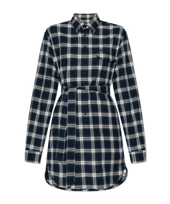 Dsquared2 Check-print Shirt Dress