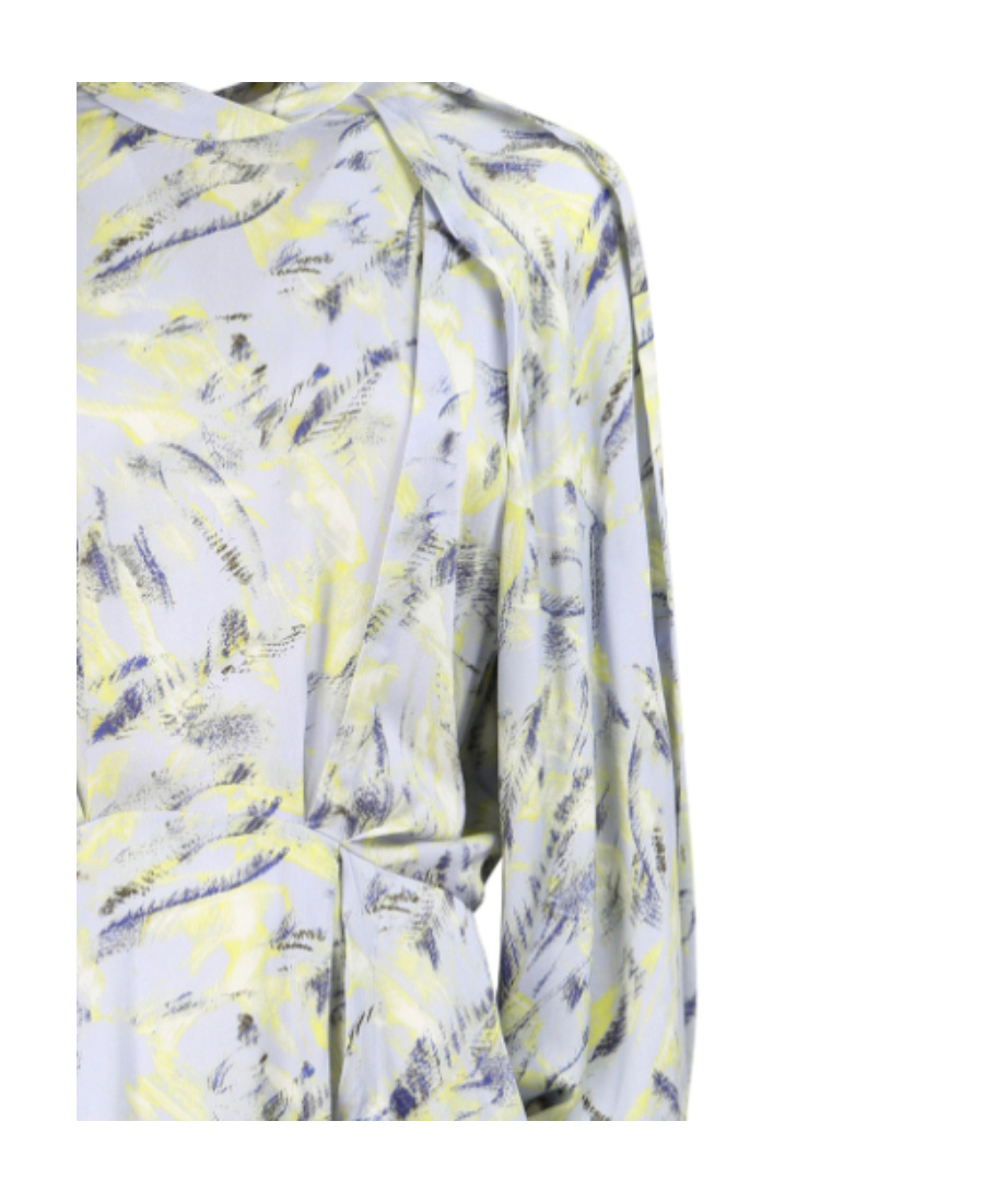 Iro A Printed Dress In White