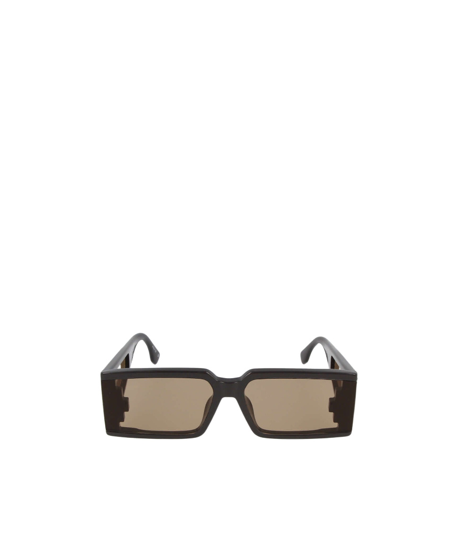 Marcelo Burlon County Of Milan Rectangular Sunglasses In Nude