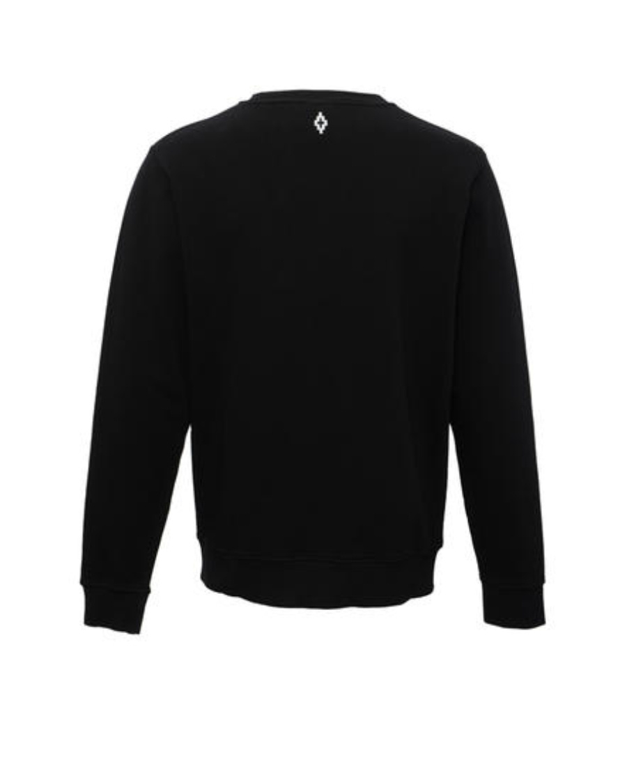 Marcelo Burlon County Of Milan Animal Printed Long-sleeved T-shirt In Black