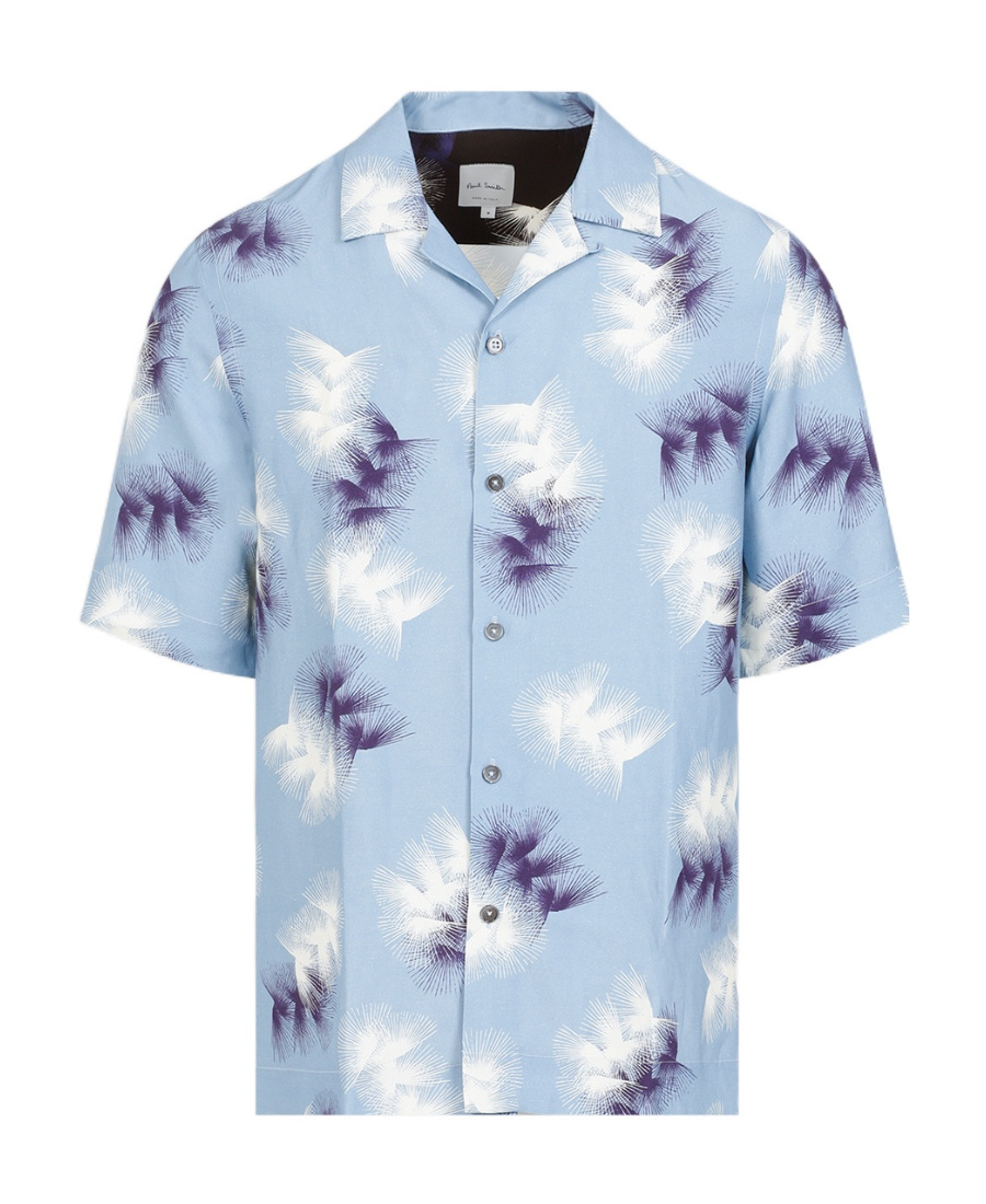 PAUL SMITH GRAPHIC-PRINT SHORT-SLEEVE SHIRT